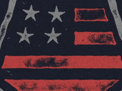 Fort handmade smith stars stripes texture