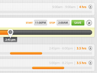 tracking time design interface time tracking ui ux