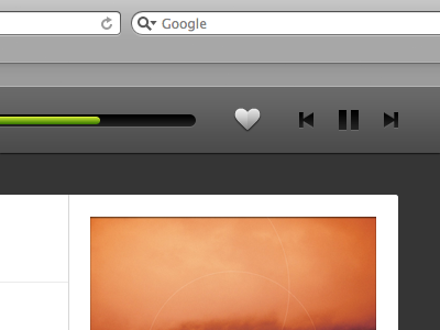 Music Player dark music player