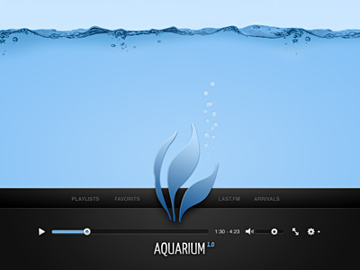 Aquarium Player aquarium blue formgarten fun player ui