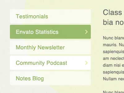 New Envato! envato green navigation
