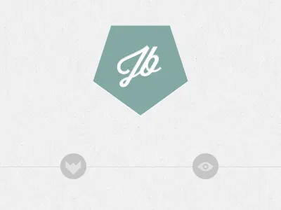 Jb Personal Website icons layout minimal subtle texture