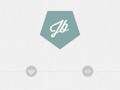 Jb Personal Website icons layout minimal subtle texture