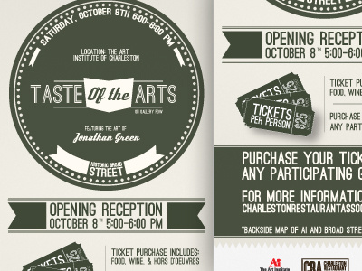 Rack Card (update) rack card typography vintage