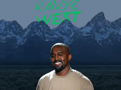 Kanye West Graphic design branding graphic design logo