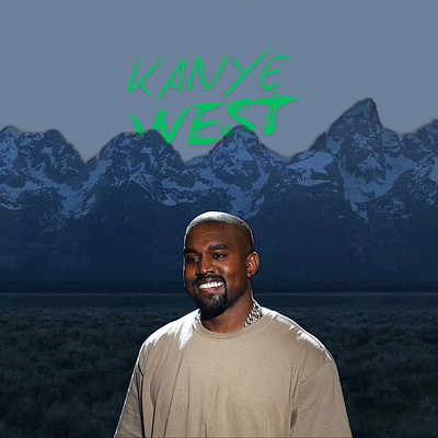 Kanye West Graphic design branding graphic design logo