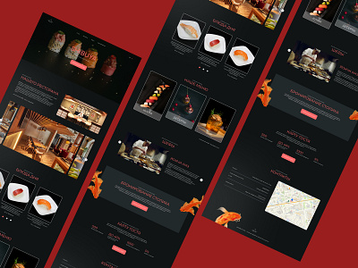 landing page japanese restaurant - 2 japan japanese restaurant landing page web design