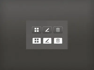 UI Buttons buttons firstenberger icons ui
