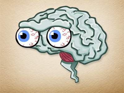 IHF Characters Brain animation brain character