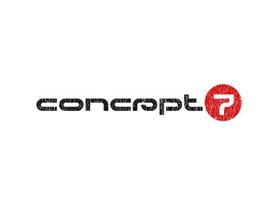 Concept 7 lettering logotype