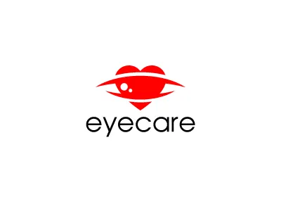 Eyecare Logo eye heart logo