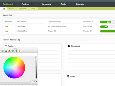 mystery pm tool application concept design wifeframe