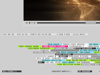 Gmunk Beastomax funk futuristic old school tron ui