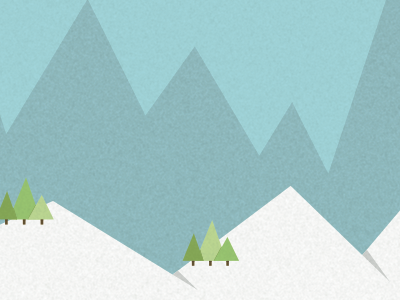 Mountains blue green mountains trees white
