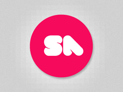 SA Mark circle fontfabric mark pink val