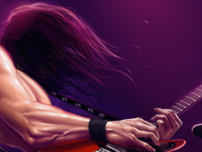 Rock On... 2 corel corel painter digital art illustration