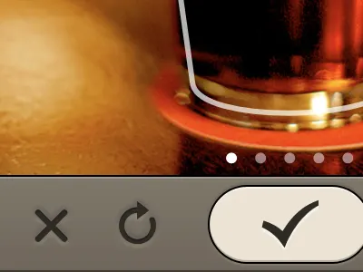 Photo Confirmation app beer iphone retina