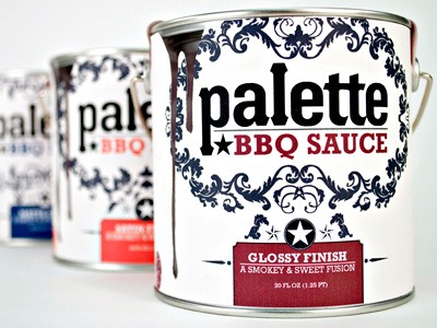 Palette america bbq packaging