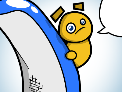 Bwah bwah cartoon colors fun illustration personal vector