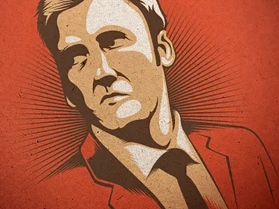 Self-portrait retro self portrait