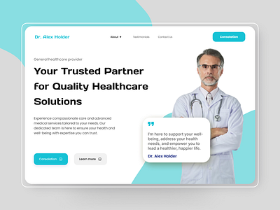 Modern Healthcare Website Design dashboard figma healthcare design landing page design mobile app modern healthcare pixelpro360 responsive design screenshot ui uiux website design