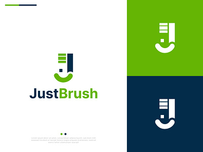 JustBrush Logo Design abstract logo design adobe illustrator adobe photoshop branding branding inspiration brush icon clean design creative branding creative design design dribble logo design eco friendly design graphic design logo minimalist logo modern branding professional logo unique logo versatile logo visual identity