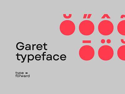 Garet update custom letters design letter type typedesign typography