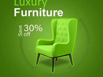 Luxury Furniture design graphic design product design social media post