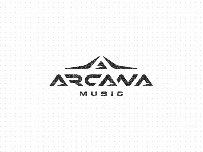 Arcana arcana brandmark custom type design dj dj logos icon designer iconographer iconography identity designer logo designer logotype logotype design music progressive trance symbol designer typography