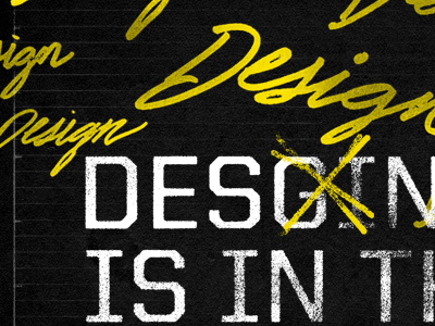 Design is in the Details2 handmade smith texture type