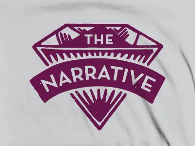 Diamond design illustration merch shirt