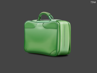 Luggage design icon logo ui