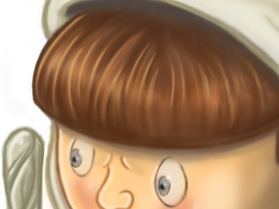 Priest character design close up