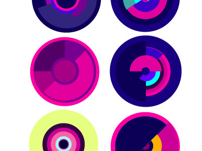 Circles circles colors largetosti shapes