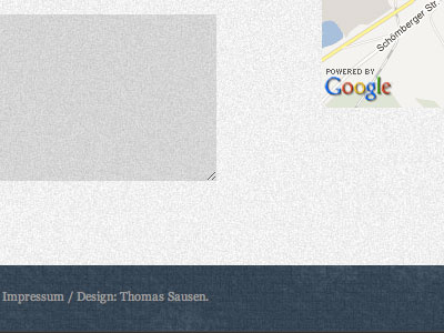Texturized Footer blue comment footer form maps textur website