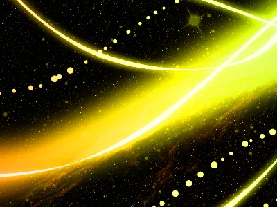 Introducing Wave II abstract black glow gradient stars vector wallpaper yellow