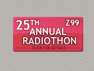 Radiothon button button glossy music pattern radio web