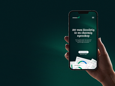 Landing Page Concept - Being long-term is a charming quality. branding design graphic design ui ux webdesign