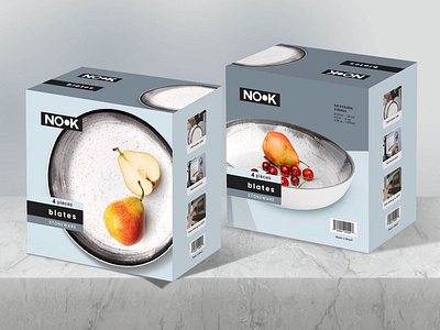 dinnerware packaging concept branding design graphic design packaging design printing