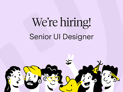 Heyo is Hiring Senior UI Designer app design brand branding designer illustration interface product product design ui web web design