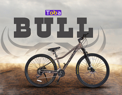 New Bicycle: Toba Bull advertising bicycle bicycles design graphic design marketing