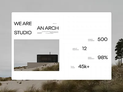 Website design for Architectural Studio about us architectural studio architecture design figma grid photodhop photography ui ux web design webdesign website design