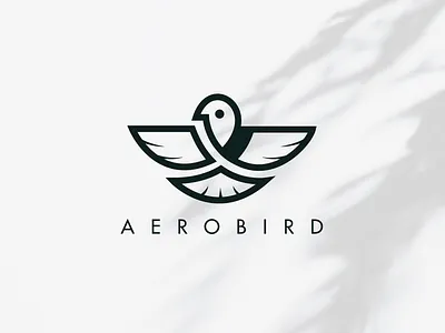 AEROBIRD MINIMALIST LOGO brand identity branding business logo design design logo flat logo graphic design illustration logo minimal design minimalist professional logo