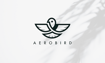 AEROBIRD MINIMALIST LOGO brand identity branding business logo design design logo flat logo graphic design illustration logo minimal design minimalist professional logo