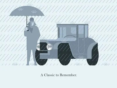 A Classic to Remember automobile automobiles cardesigns cars colors illustration minimal modern moderncars poster simple whatsnew