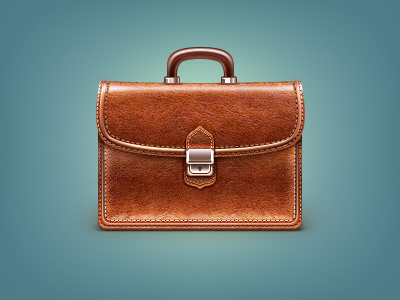 Briefcase briefcase business elegance leather richness seam