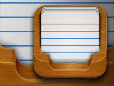 Box o' Cards box card icon ios wood