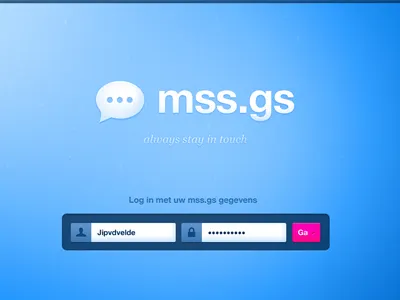 Want to login? login splash website
