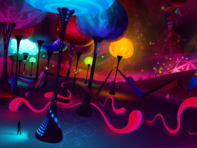 piecezz parallax ufo web