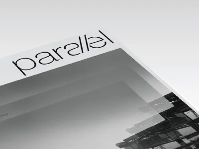 Parallel Masthead logo magazine